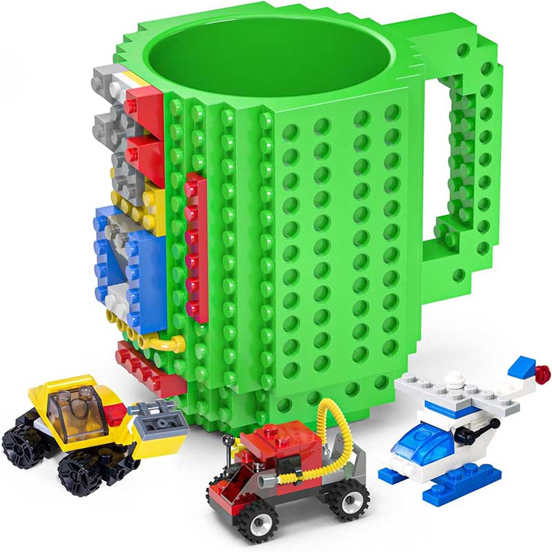 Get your brick on with these fun LEGO themed mugs! - The Gadgeteer