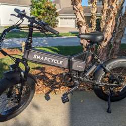 Snapcycle Eagle fat-tire folding e-bike review