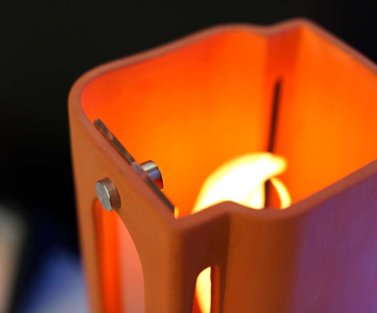 Here's a table top heater and diffuser that looks amazing and doesn't