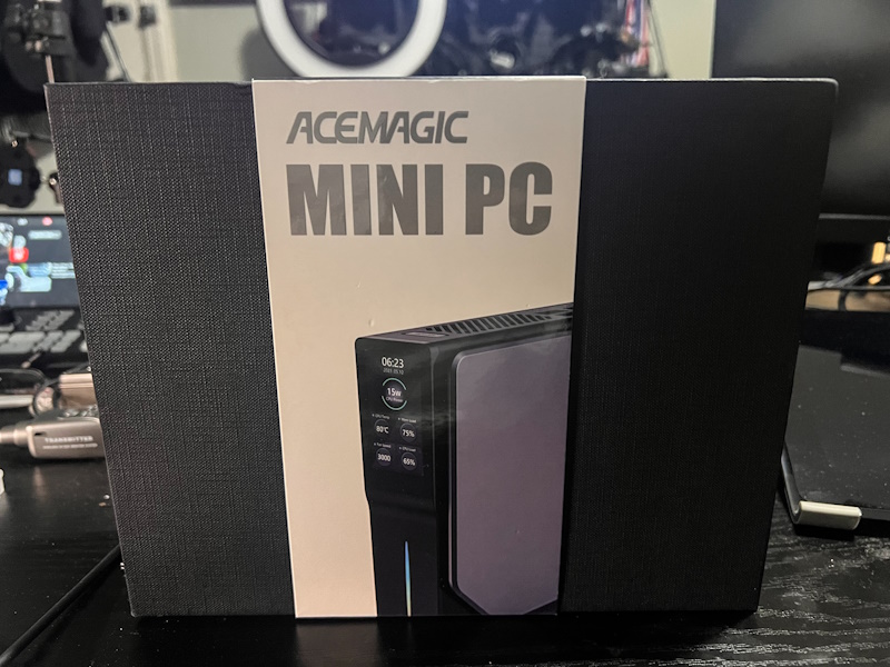ACEMAGIC S1 RGB Mini PC, 16GB DDR4 1024GB (1TB)