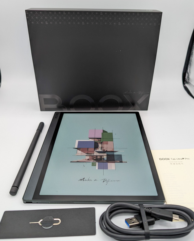 BOOX Tab Ultra C Pro color ePaper tablet 14