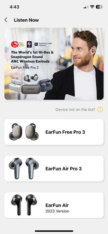 Earfun Free Pro 3 Earbuds 15