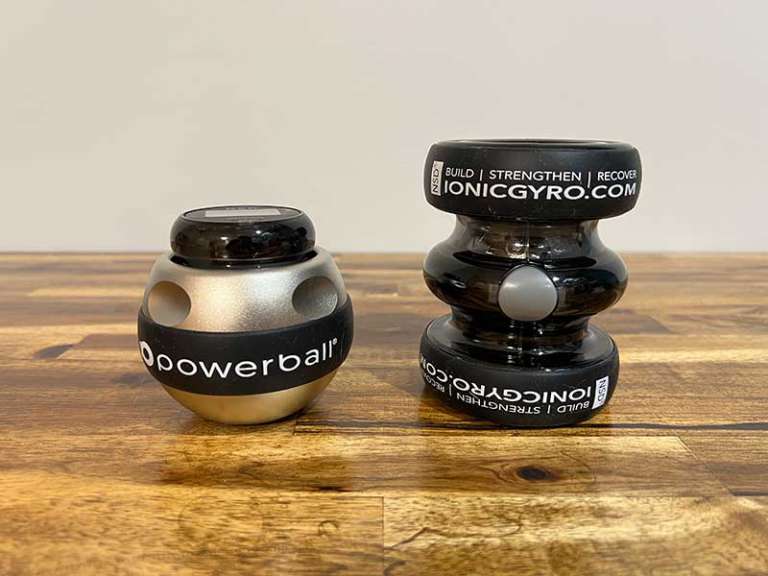 NSD Powerball E-Titan Pro and Ionic Dual isometric exercise gear review ...