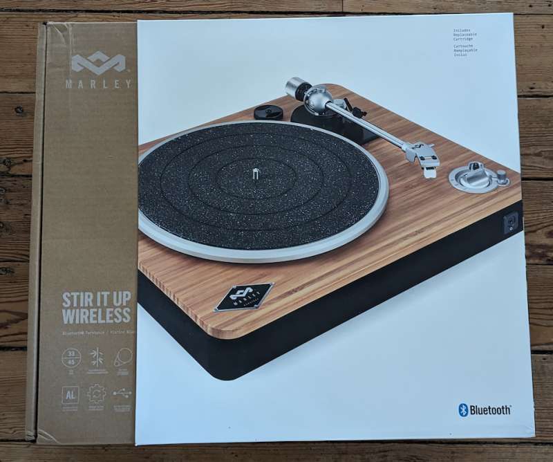 House of Marley Vinyl Record Player, Wireless, Bluetooth Turntable with Get  Together 2 Portable, Bluetooth Speaker