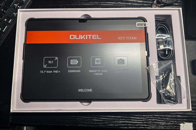 Oukitel RT7 10-inch 32000mAh Battery IP68 IP69K Android 13 Rugged Tabl –  OUKITEL