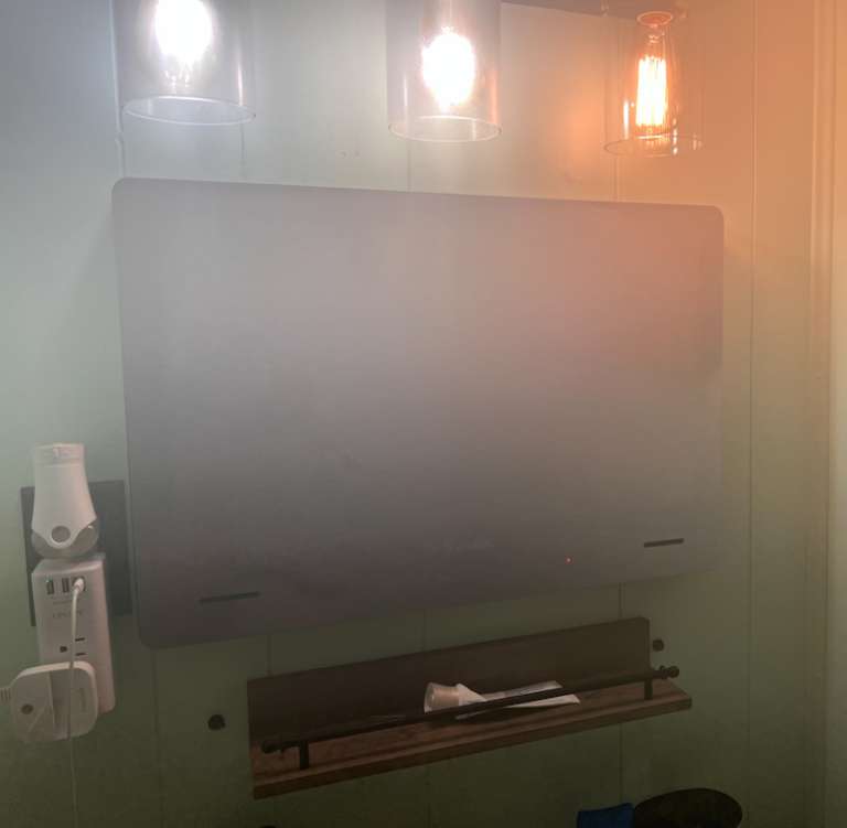 Sylvox 24" Waterproof Smart Magic Mirror on wall bathroom TV review ...