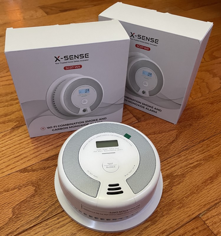 X Sense SC07 WX Smoke and CO detector 30