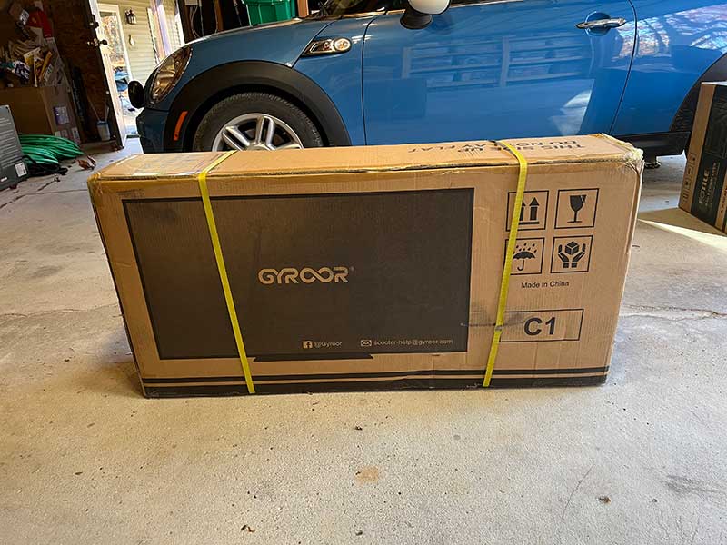 gyroor c1 scooter 1