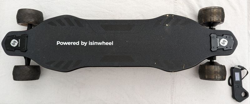 isinwheel  isinwheel V8 Electric Skateboard with Portable
