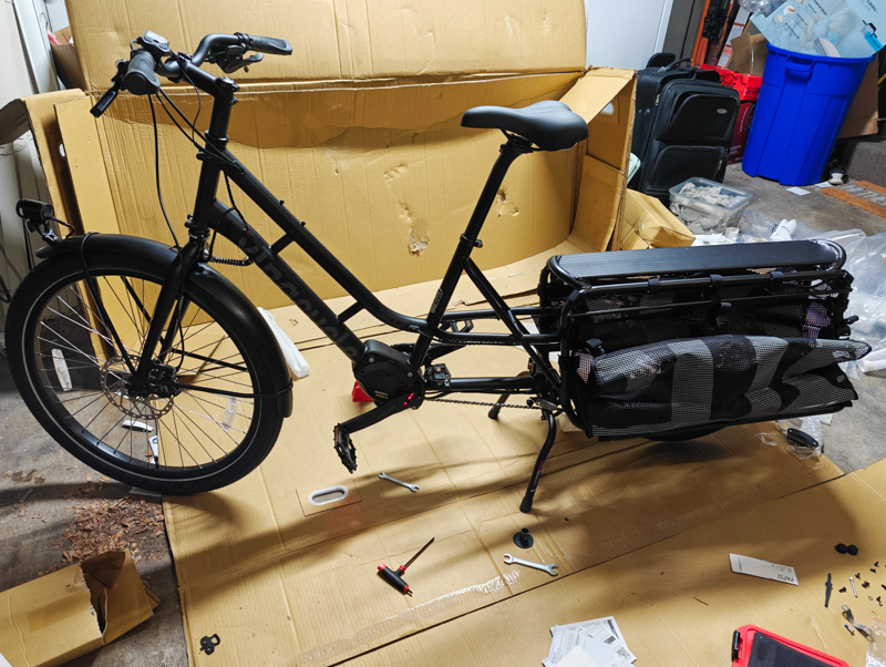 xtracycle swoop cargo bike 40