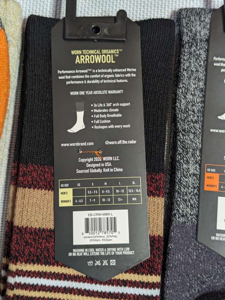 Worn Sock review - the best socks you can get - The Gadgeteer