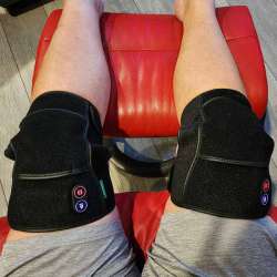 Snailax Cordless Graphene Vibration Knee Massagers review – help for my aging, aching knees?