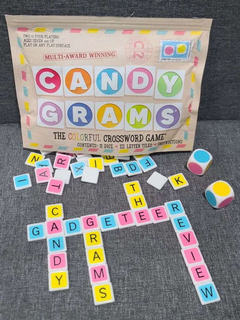 Candygrams is a great new fun crossword game The Gadgeteer