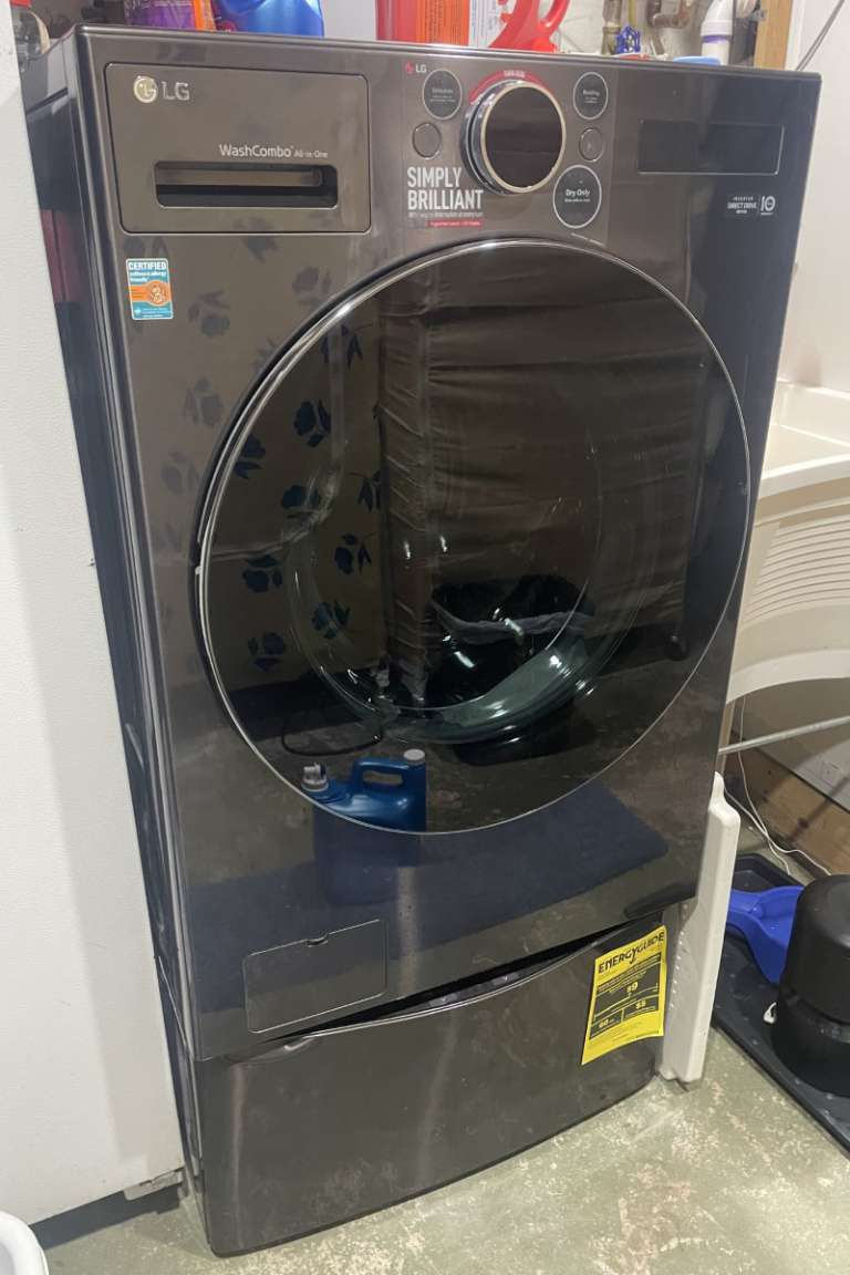 LG Ventless Washer/Dryer Combo and Sidekick Washer review The Batman
