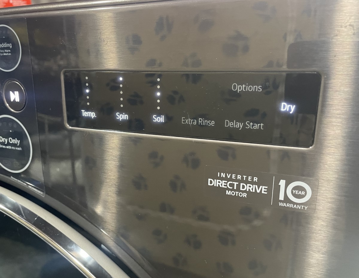 LG Washer Dryer and Sidekick Washer 13