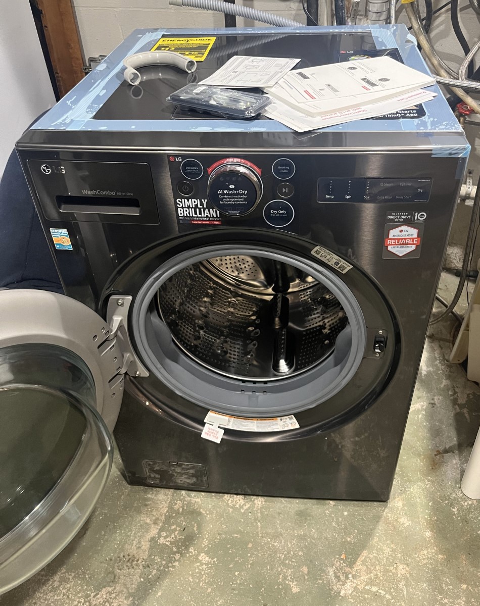 LG Washer Dryer and Sidekick Washer 21