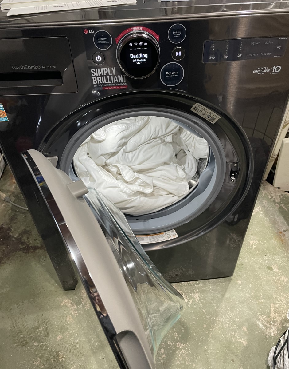 LG Washer Dryer and Sidekick Washer 30