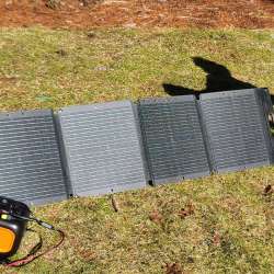 Rophie 100W Portable Solar Panel review – “free refills” for your power bank