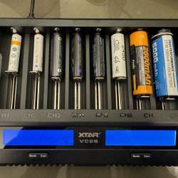 XTAR VC8S battery charger review – Eight is enough