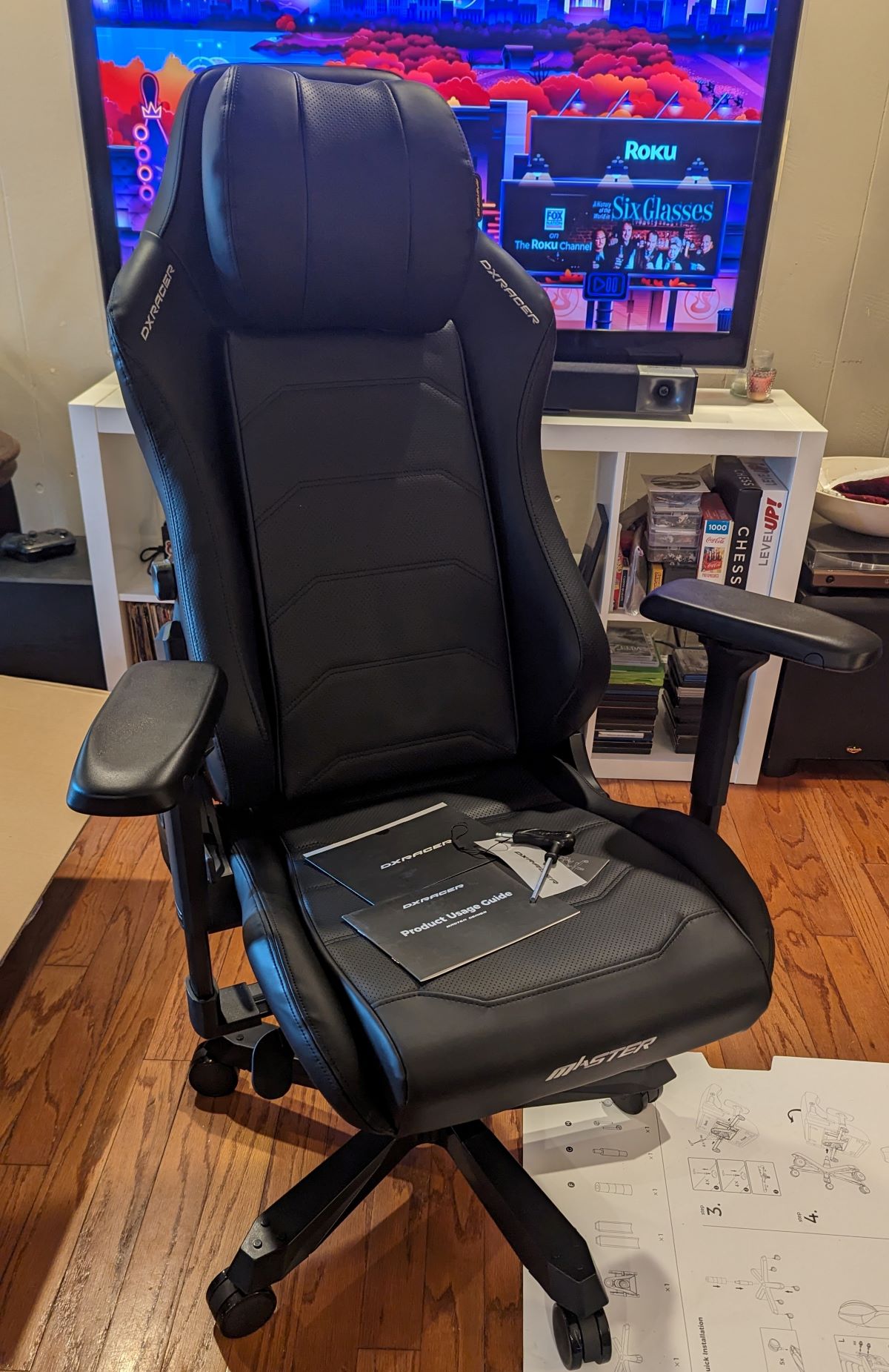 DXRacer Master series gaming chair Black XL review - The perfect perch ...