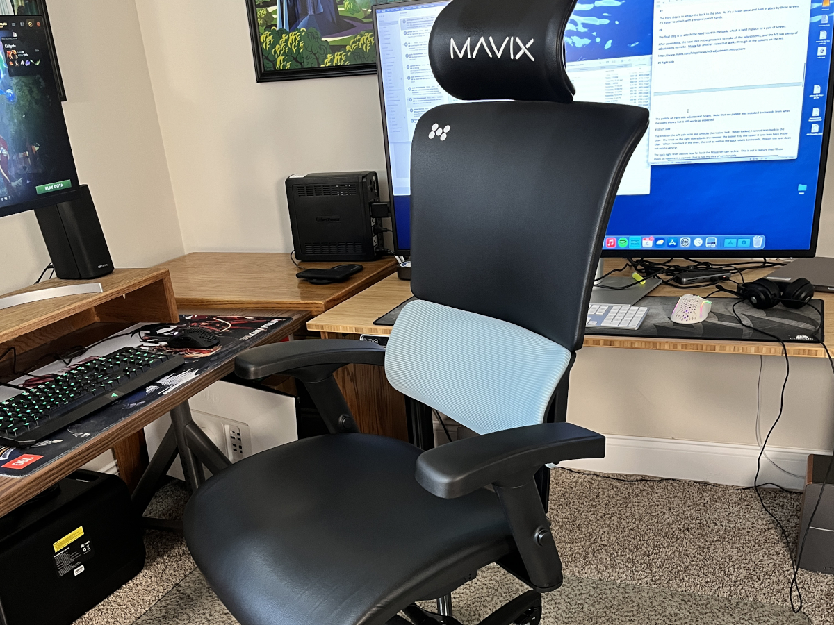 Mavix M9 gaming chair review configurable for allday use The Gadgeteer