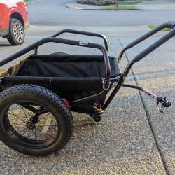 Earth+Kin MULE all terrain wagon with tow bar review