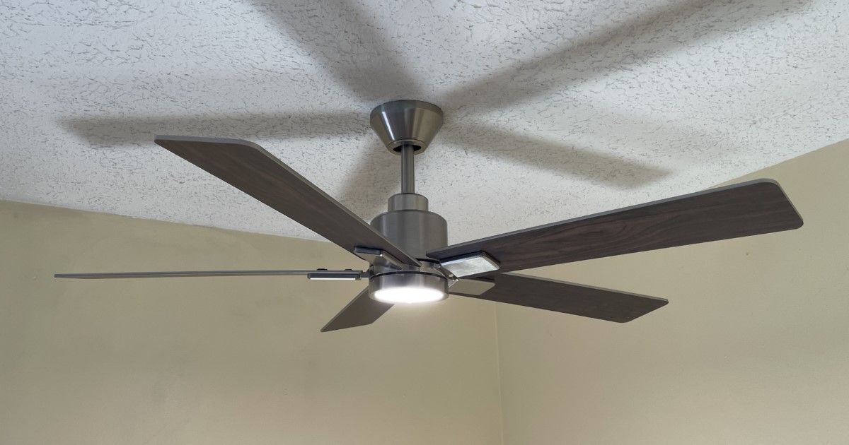 Hampton Bay Zandra Wifi ceiling fan 10