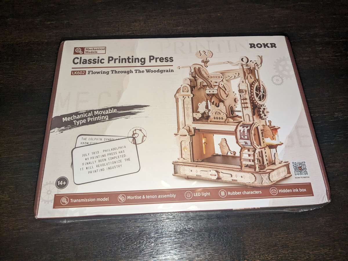 ROKR Classic Printing Press 2