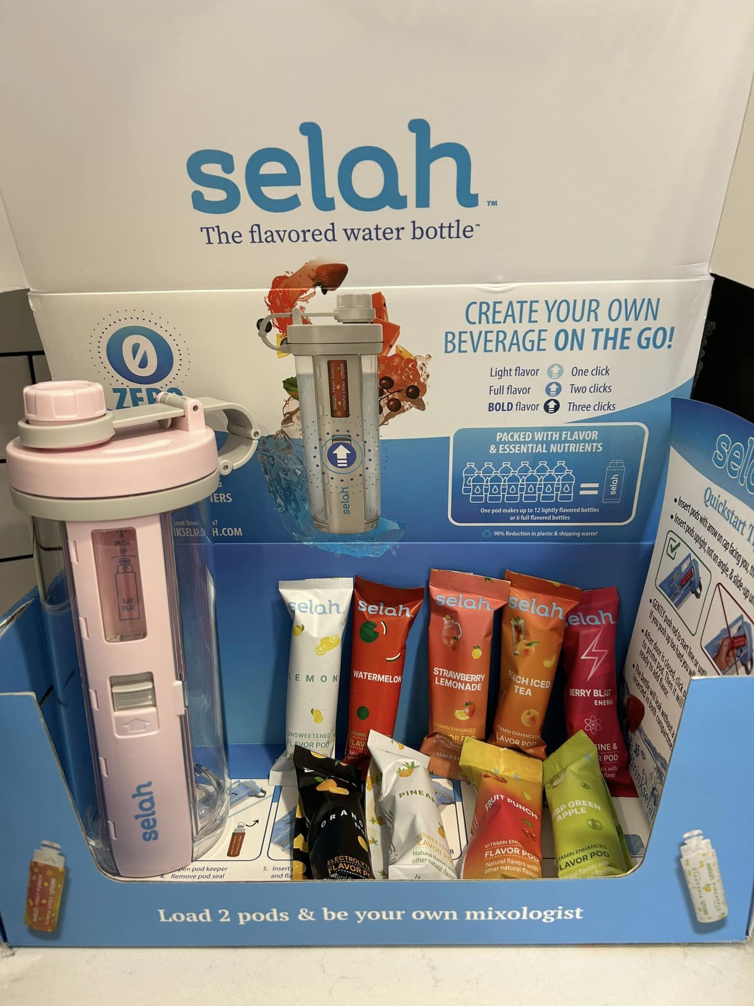 Selah Flavored Water Bottle review - water will never be boring again ...