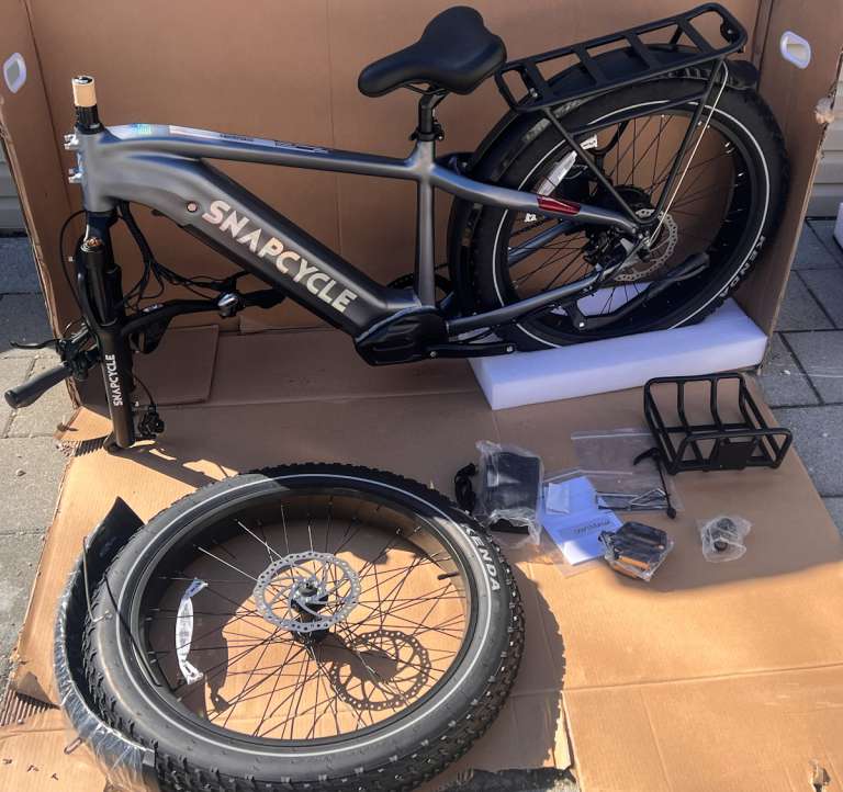 Snapcycle R1 Pro E-Bike review - The Gadgeteer