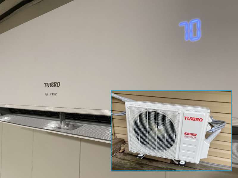 Turbro GL12K115 12000 BTU Wi Fi Ductless Mini Split AC with Heat Pump 03