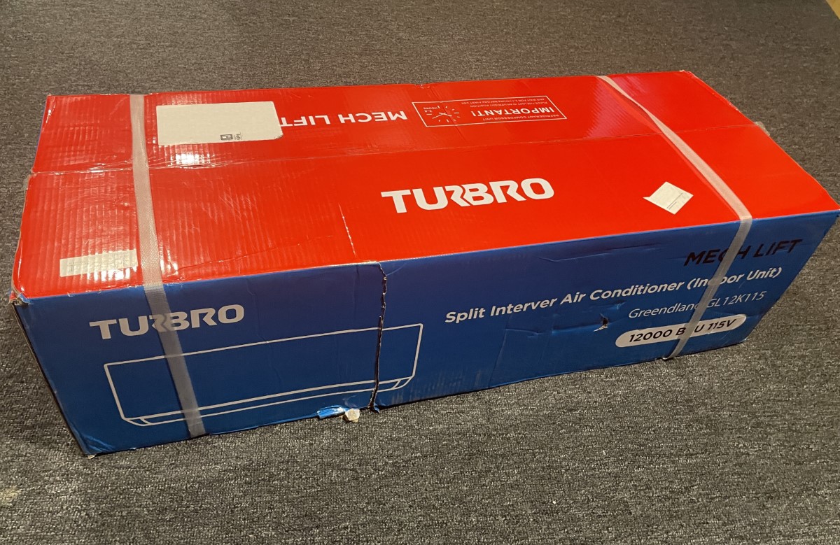 Turbro GL12K115 12000 BTU Wi Fi Ductless Mini Split AC with Heat Pump 05