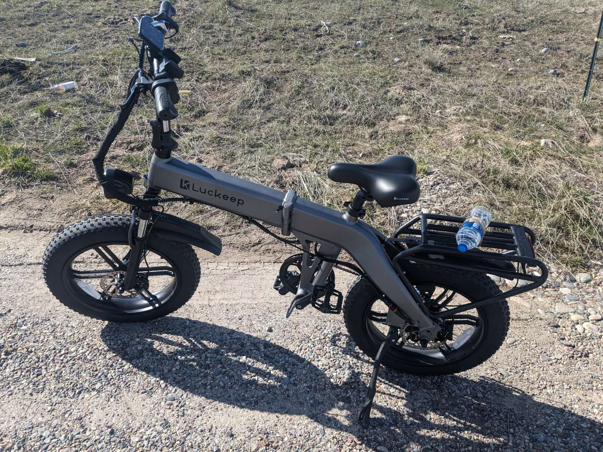 ebike on a dirt road