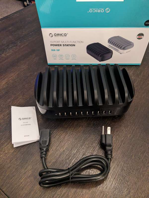 Unpacked Orico Charging Station