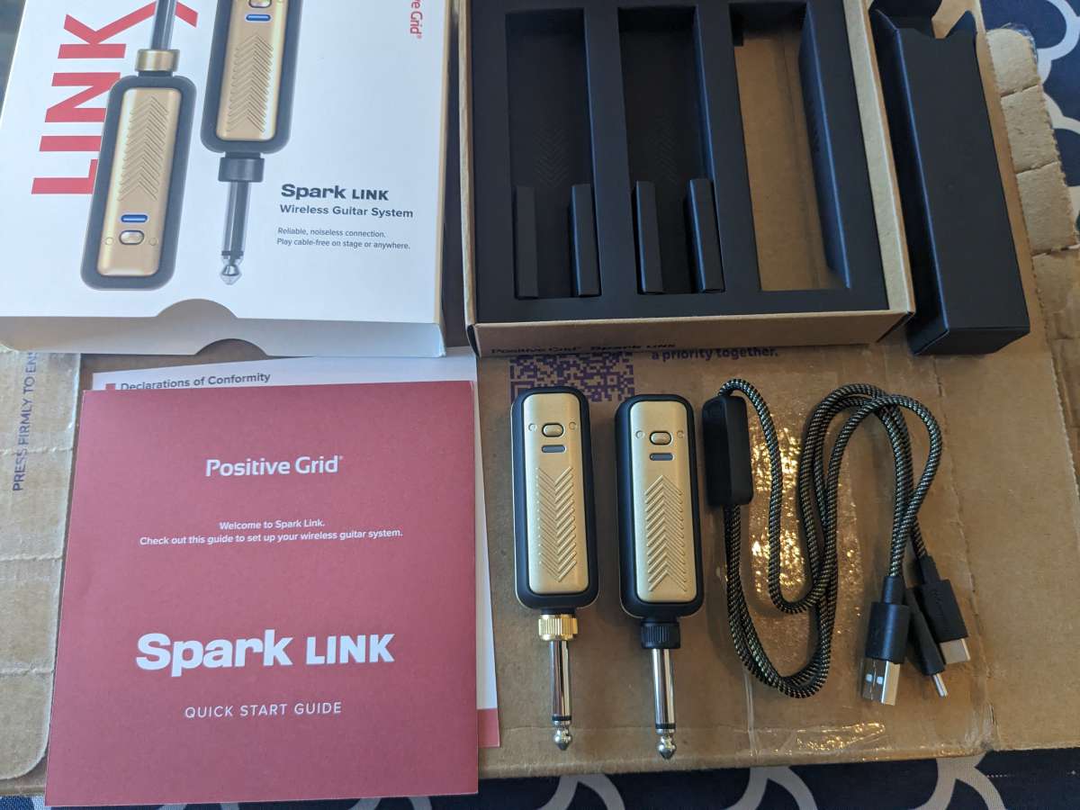 Contents of Spark LINK box 