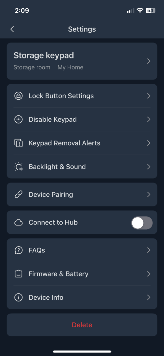 SwitchBot Lock Pro and Keypad Touch 07