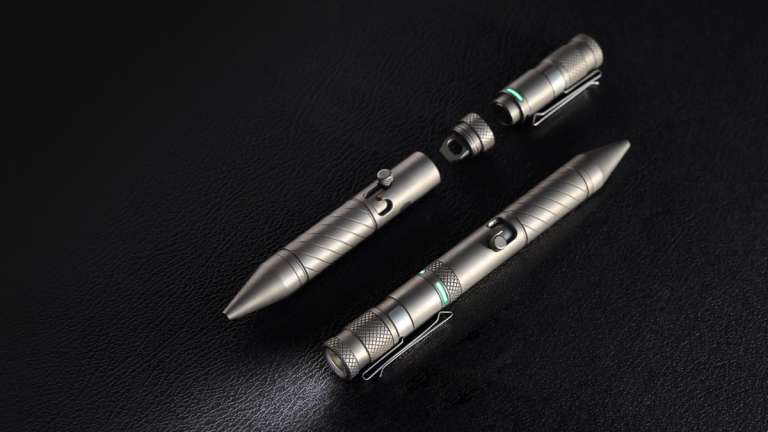 This Multi-function Edc Pen Has A Detachable Flashlight! - The Gadgeteer