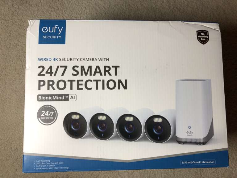 eufy Security eufyCam E330 (Professional) Add-On 4K bekabelde