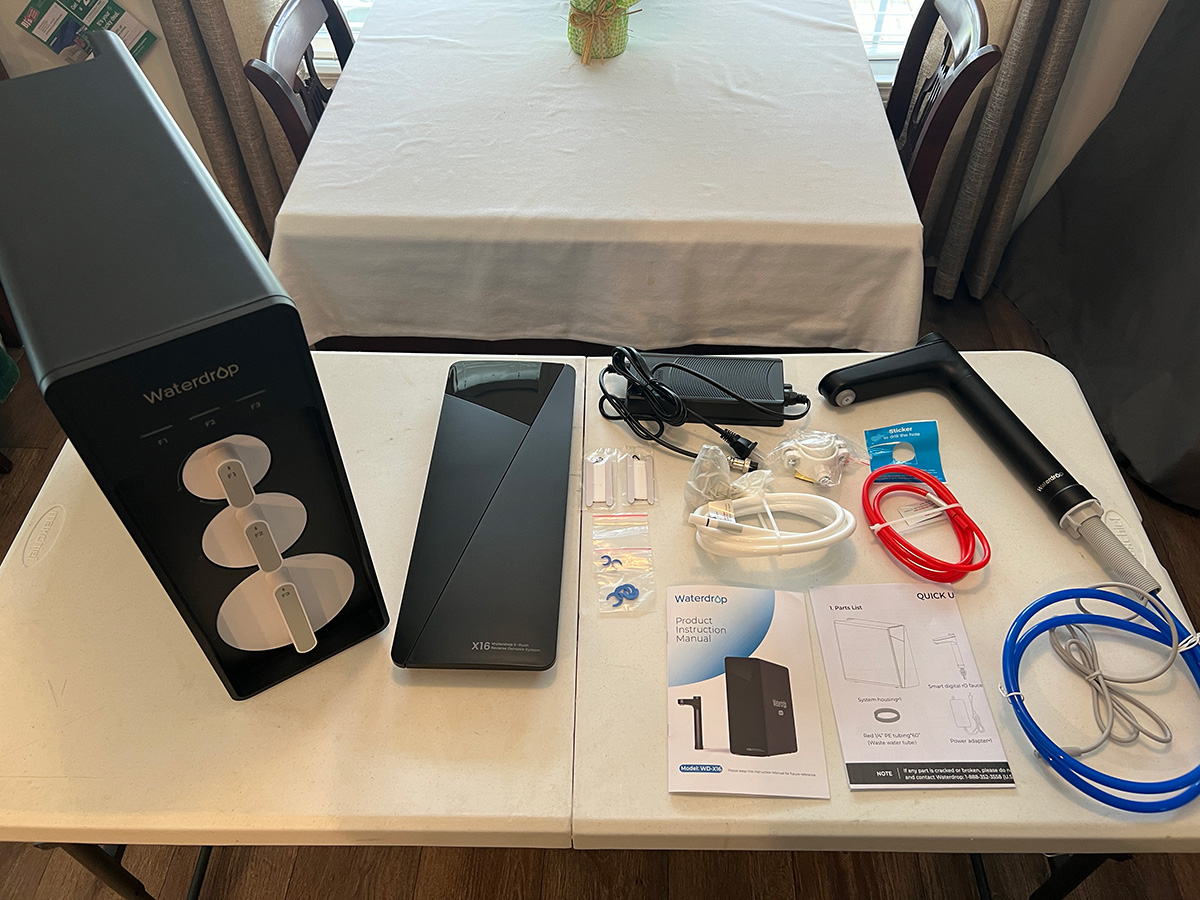 Waterdrop X Series Reverse Osmosis System (Model X16) review get
