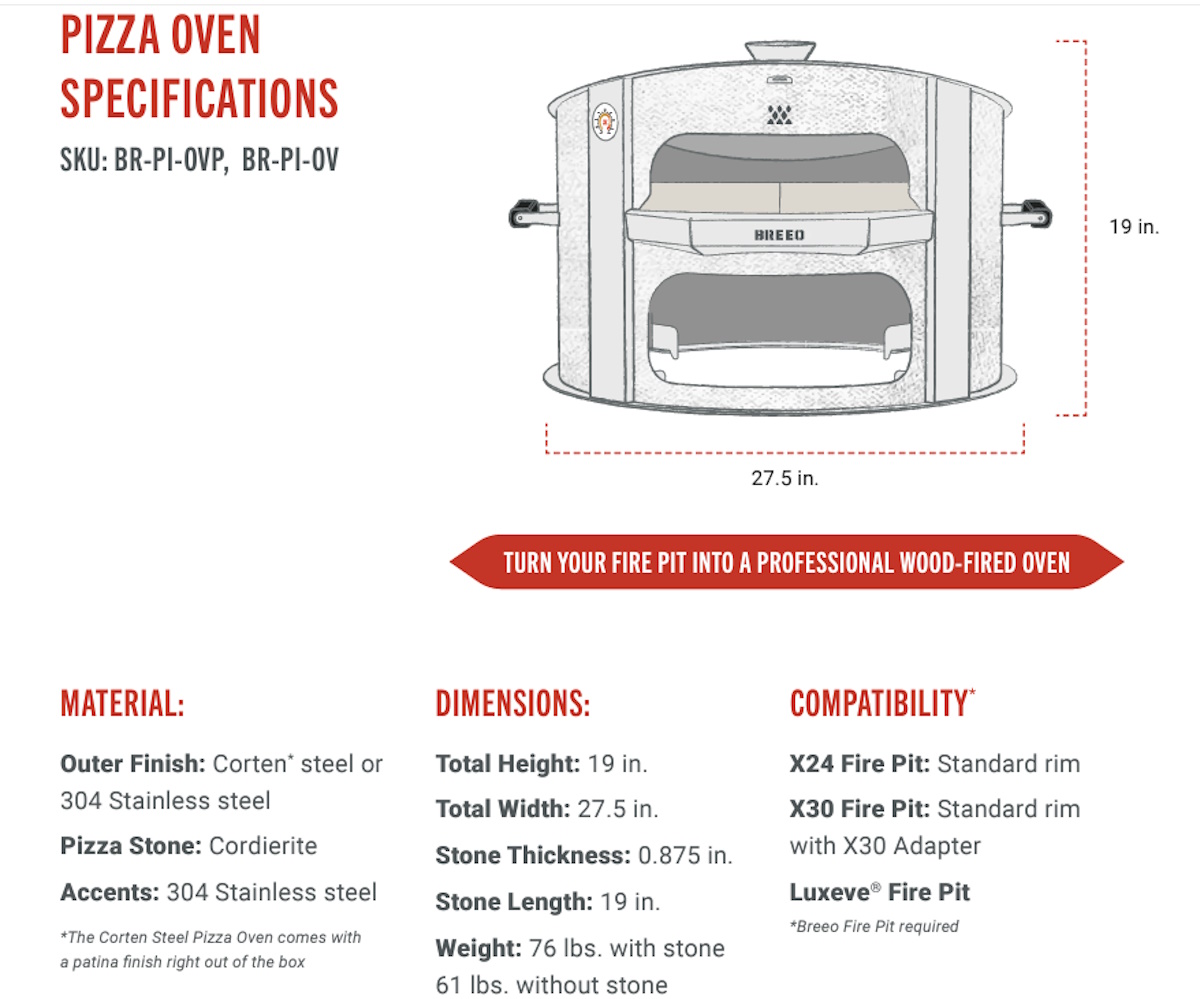 Breeo Pizza Oven 23