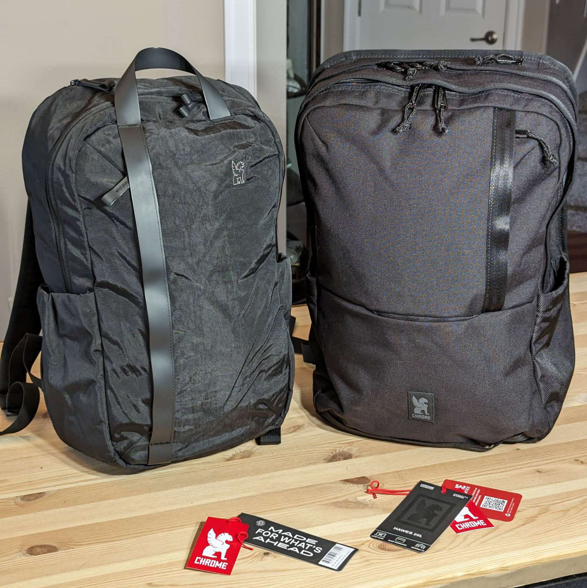 Shops chrome backpack review