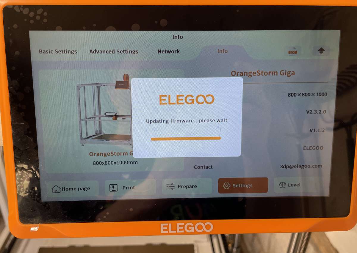 Elegoo OrangeStorm Giga 3D printer 41