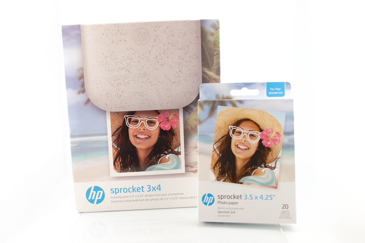 HP Sprocket 3x4 portable instant photo printer review - The Gadgeteer
