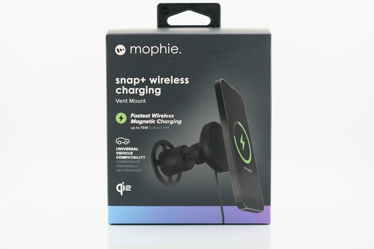 Mophie Snap Vent Mount - Black (non wireless), Magnetic is