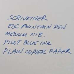 SCRIVEINER EDC 11