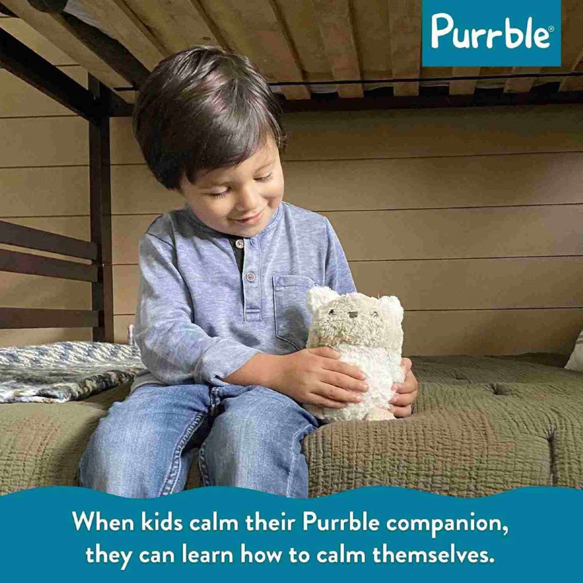 Purrble is a care-free calming companion