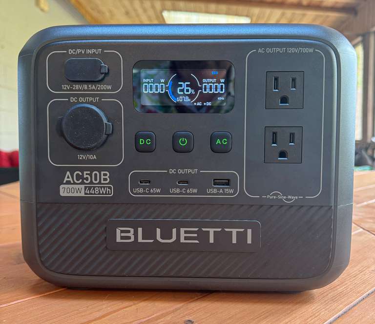 Bluetti AC50B Portable Power Station Review – Same Look, Double The ...