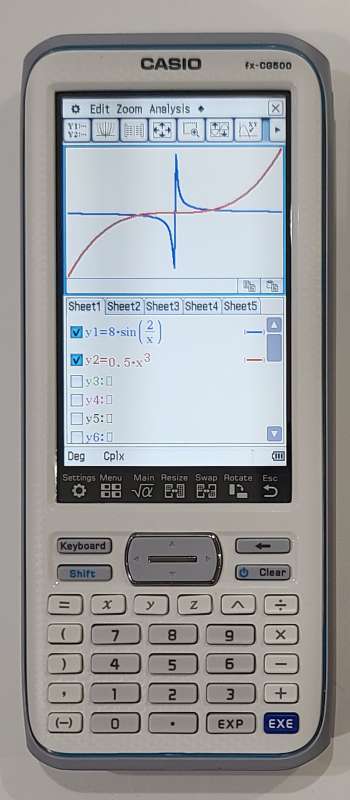 Casio fxCG500 17