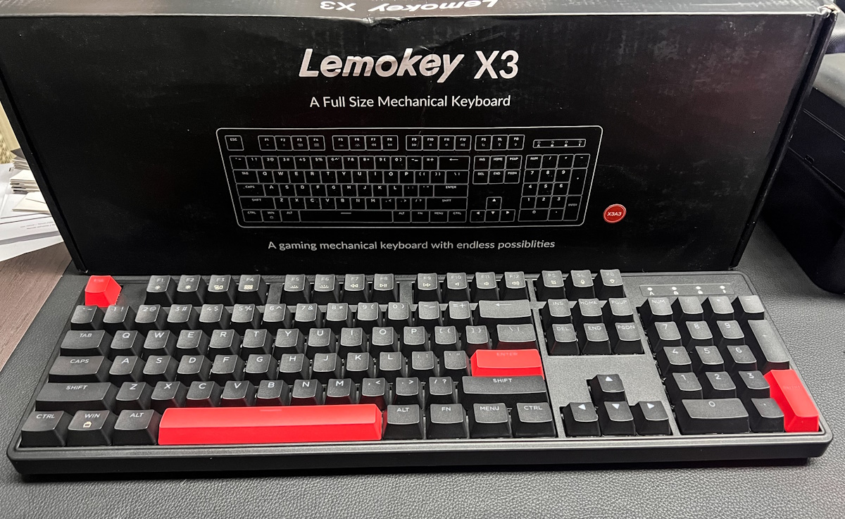 Lemokey X3 Keyboard 5