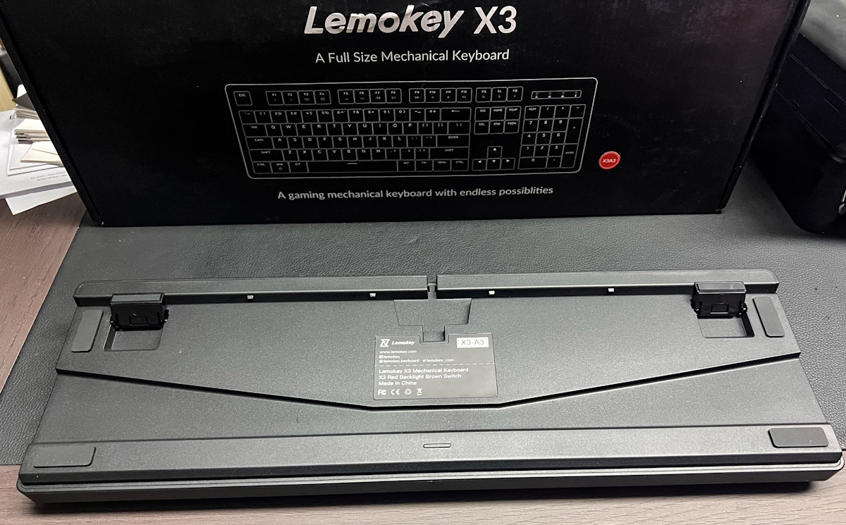 Lemokey X3 Keyboard 6